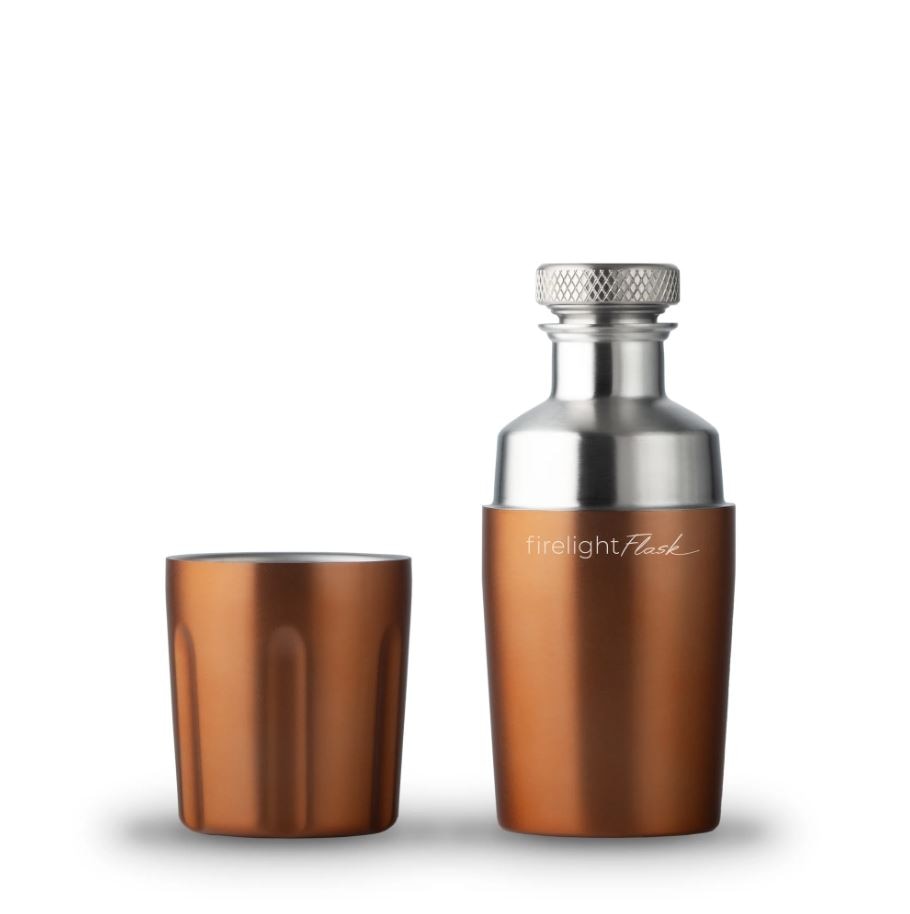 High Camp Flasks V2 Firelight 375 Flask in Copper